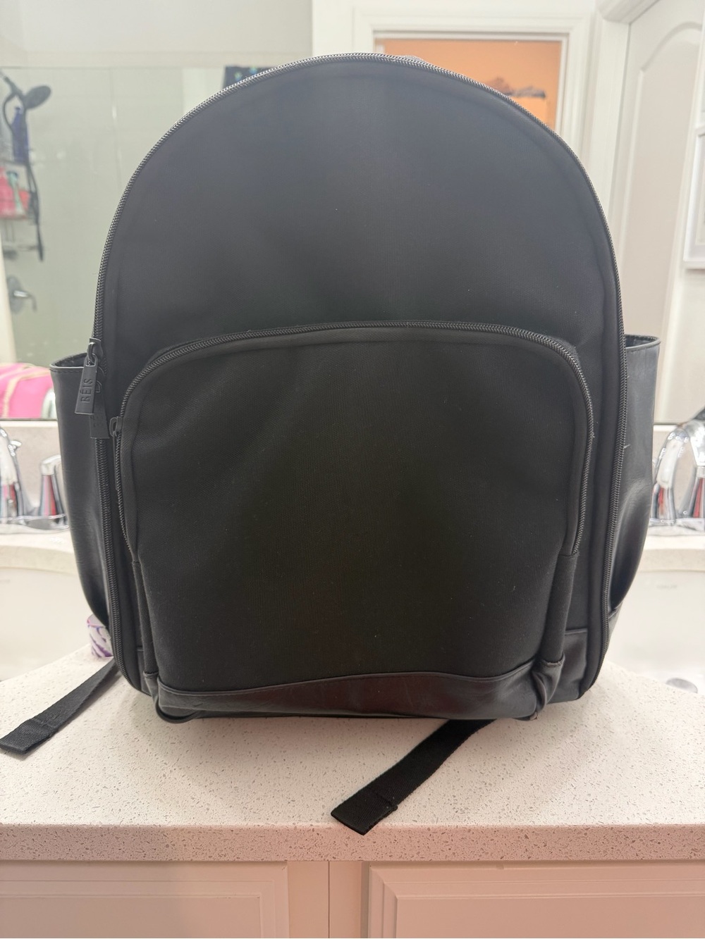 BEIS Black Backpack